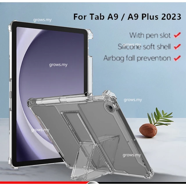 For Samsung Galaxy Tab A9 A9+ Plus Case Clear Shockproof Tablet