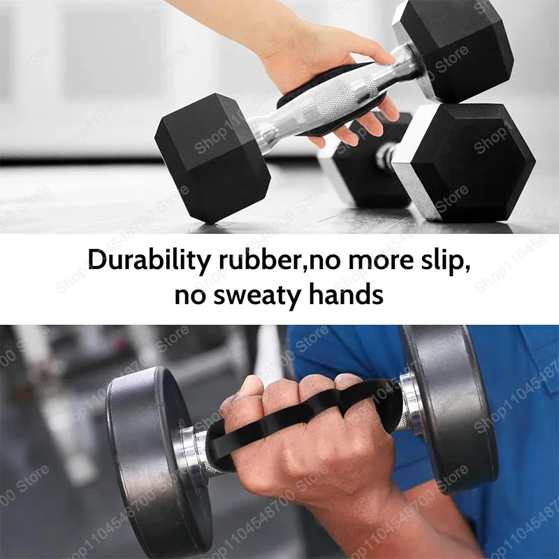 Anti-Slip Grip Strengthener No Sweaty Portable Finger Trainer Breathable Comfort Workout Grips for Dumbbell Lifting hand grips