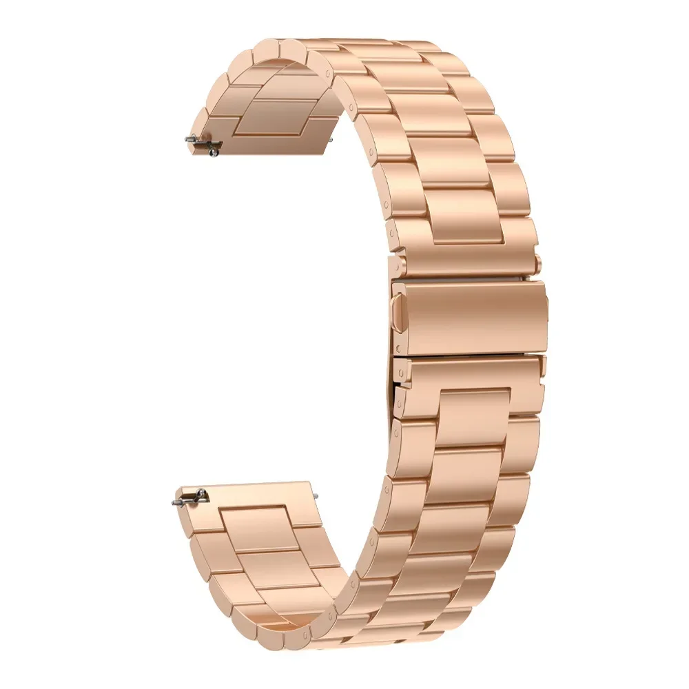Versatile Metal Watch Strap - Premium Bracelet for Smartwatches - Available in 18mm, 20mm, and 22mm Sizes