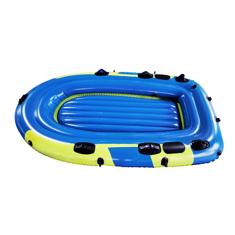3m PVC outdoor folding dinghy inflatable air boat fishing rowing boat for 2 person