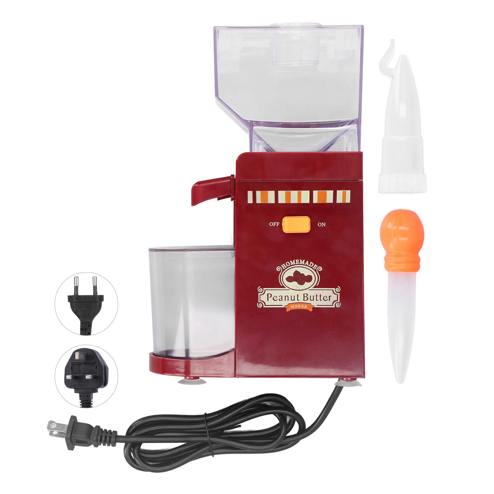 Nut Butter Machine Peanut Butter Maker Home Electric Grain Grinder Anti Slip Sesame Sauce Mill For Groundnut Almonds Cashews