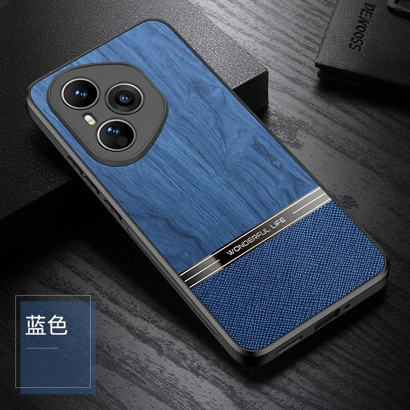Matte Wooden Shockproof Phone Case with Camera Lens Protection