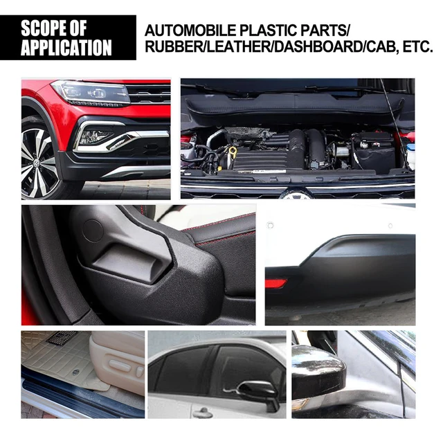 30ml/50ml/100ml Car Automotive Interior Maintenance Plastic Parts  Retreading Repair Agent Clean Wax Instruments Panel Cleaning - AliExpress