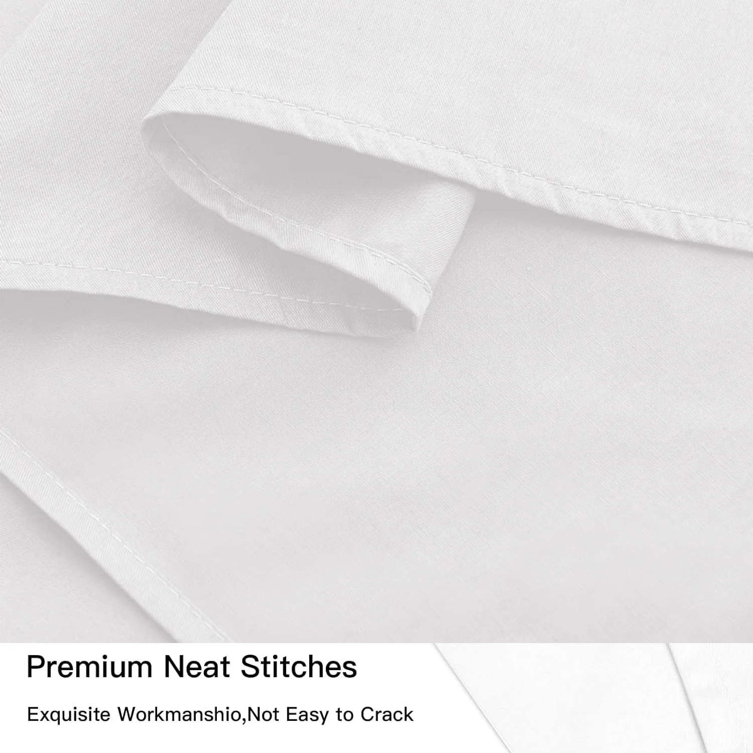 1 piece bed sheets pure white hotel bed sheets  single and double home use 3