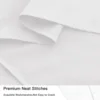 1 piece bed sheets pure white hotel bed sheets  single and double home use 3