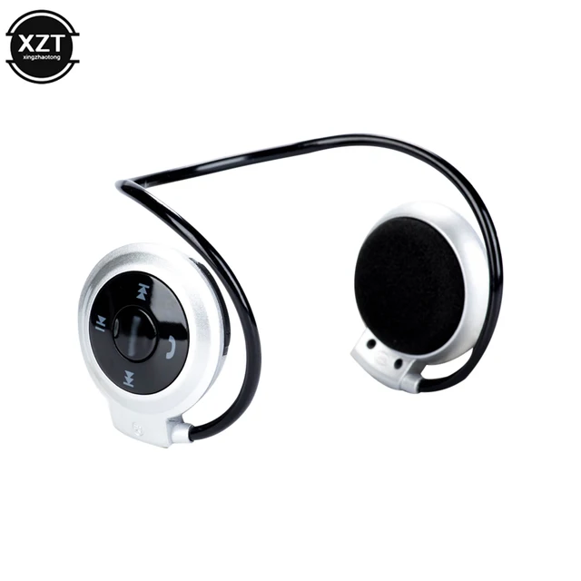 Cuffie sportive wireless compatibili con Bluetooth Auricolari stereo Lettore musicale Mp3 Auricolare Slot per scheda Micro SD Microfono vivavoce 2