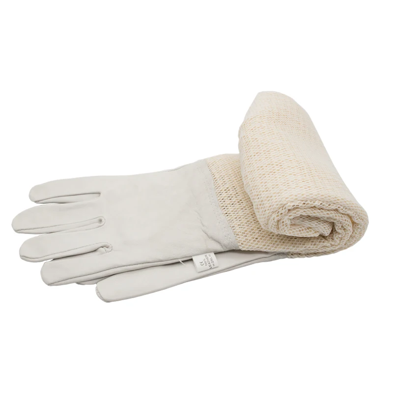 1 Pair Breathable Children Adult Beekeeping Gloves Bee Clothing Accessories Beehive Gloves Bee Farm Supplies Beekeeping Tools