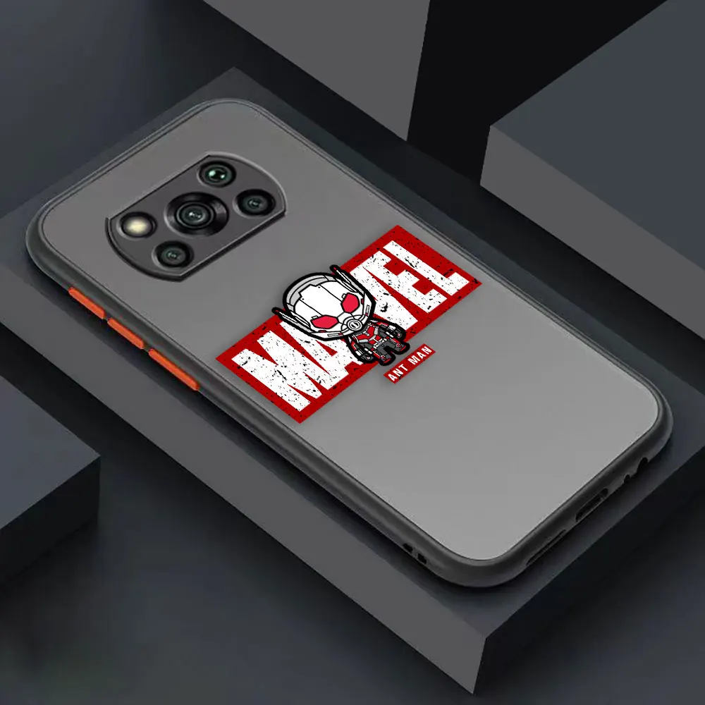 thumbnail image 1 of Funda mate para Xiaomi POCO X4 X3 X2 M4 M3 M2 F4 F3 GT F2 C40 CC9 PRO 4G 5G CIVI Funda el guapo Marvel Avengers dibujos animados, 1 of 5