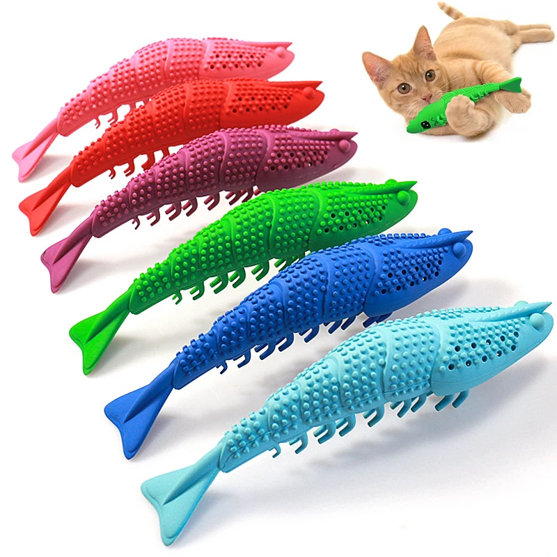 Vegena Katzenspielzeug Fisch, Katzenminze Spielzeug Produktbild-Vorschau 4