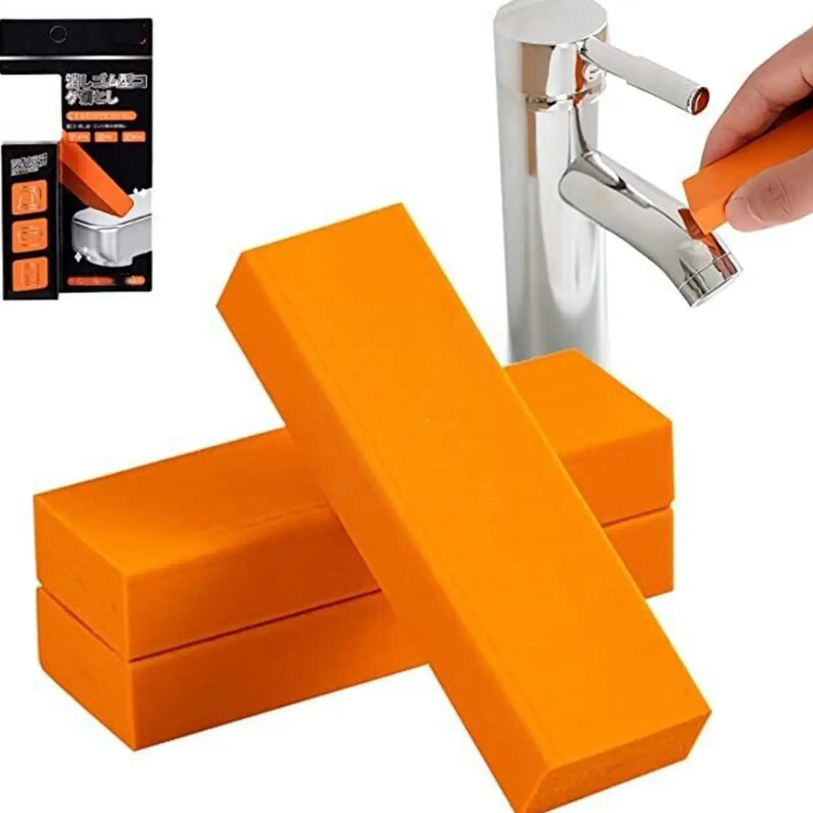 Rust Cleaning Eraser Easy Limescale Eraser Kitchen Tap Bathroom Tools