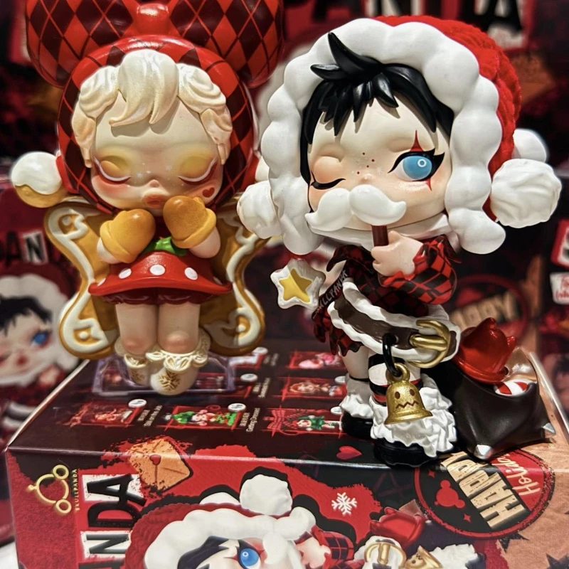 SKULLPANDA Tell Me フィギュアセット ベル POP MART SKULLPANDA Tell Me What You Want Xmas Blind Box