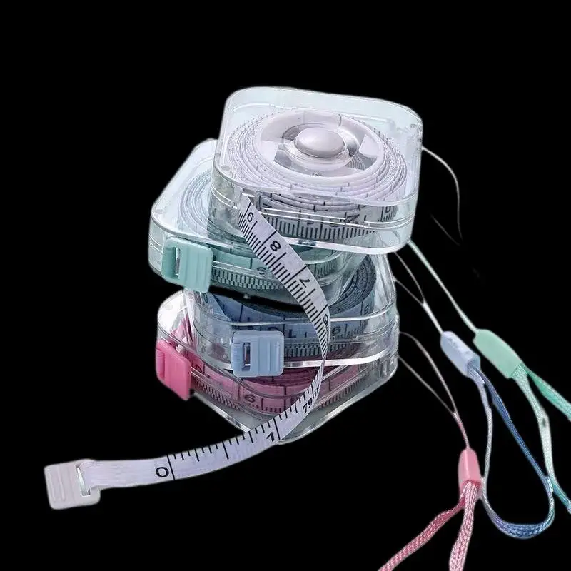 내구성이 뛰어난 2미터 미니 미터법 및 영국식 측정 테이프 다기능 및 고정밀 가정용 수축 측정 테이프