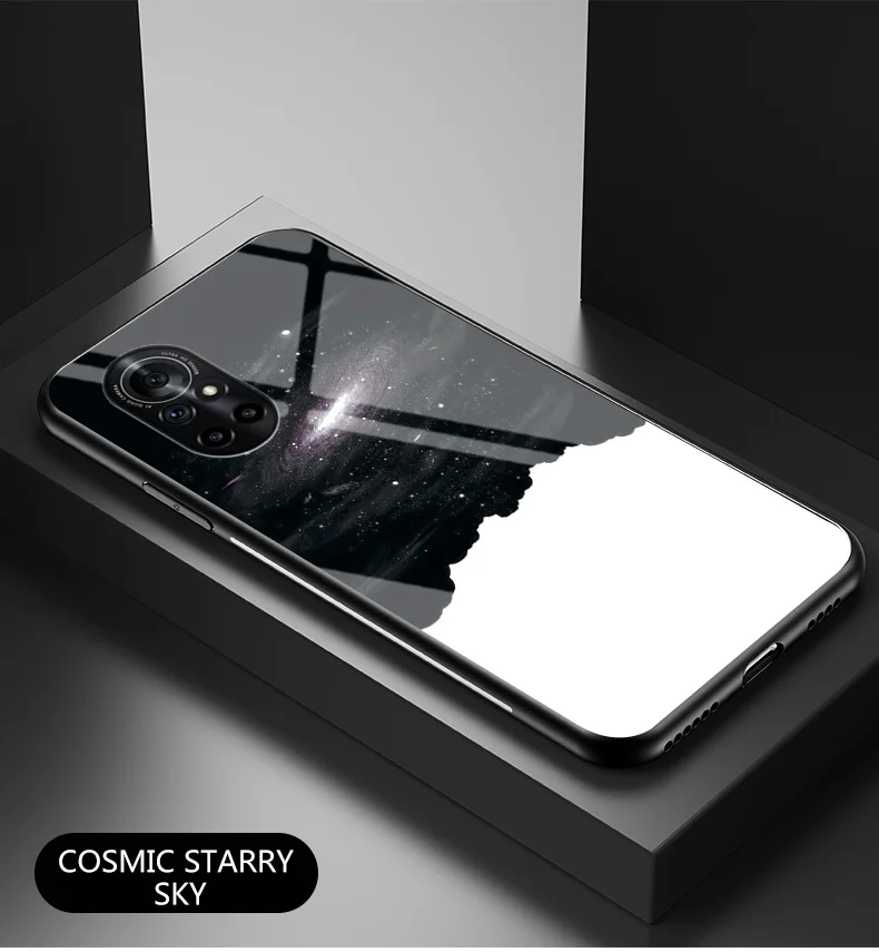 Per Nova 5 7 8 9 Pro Custodia in vetro DECLAREYAO Vetro temperato a specchio duro di lusso Coque per Huawei Nova 3E 4E 6SE 7SE 8SE 9SE_voghion.com