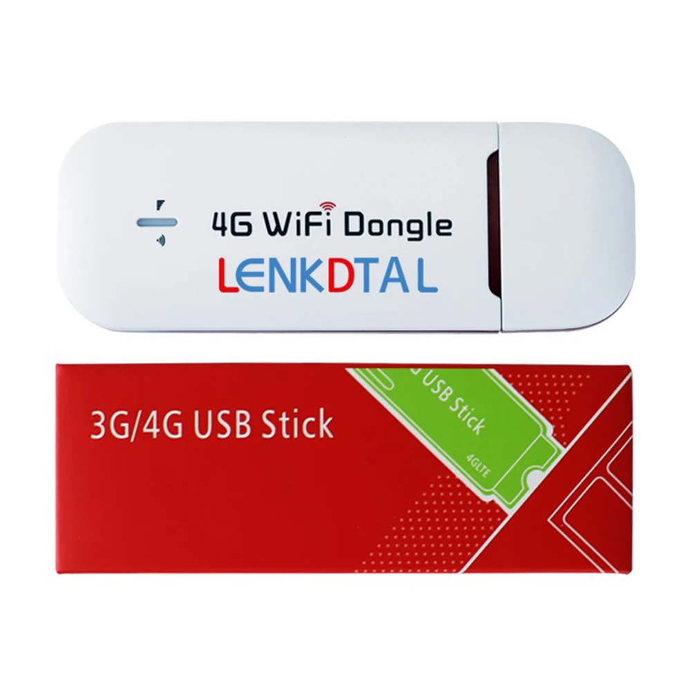 4G LTE Rouer Wireless USB Dongle Mobile Broadband 150Mbps Modem Stick Sim  Card Wireless Router 150Mbps Modem Stick Home Office