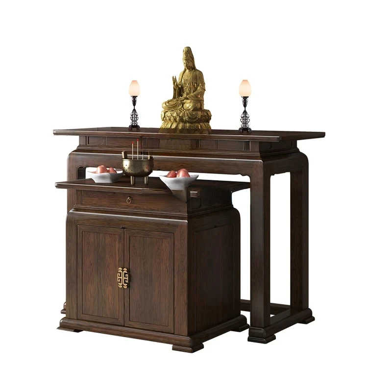 Altar Altar Buddha Buddha Shrine Worship Table Incense Burner Table Home Modern Style a Long Narrow