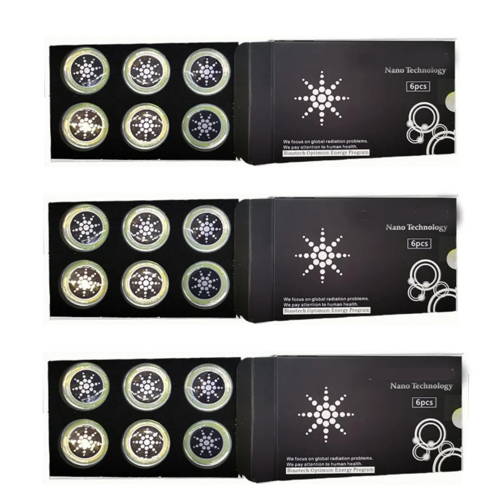 18pcs Radiation Protection Stickers Computer Phone Electronic Devices EMF Protection Blocker Non-magnetic Anti Radiation Shield