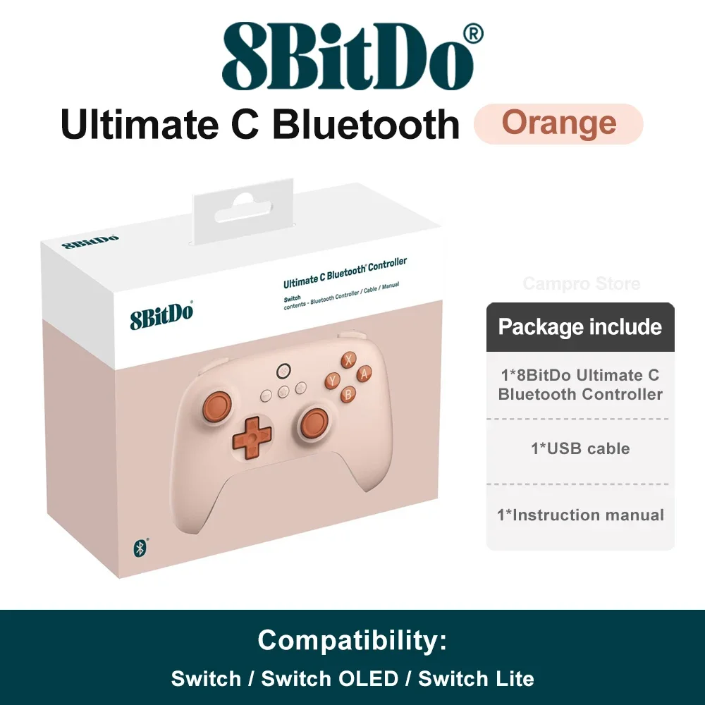 8Bitdo Ultimate C Bluetooth Nintendo Switch OLED Lite Wireless 
