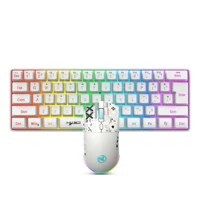 60% Wireless Gaming Keyboard and Mouse Combo, RGB Backlit Quiet Ergonomic Mechanical Feeling Keyboard, Gaming Mouse for Desktop - Image 6