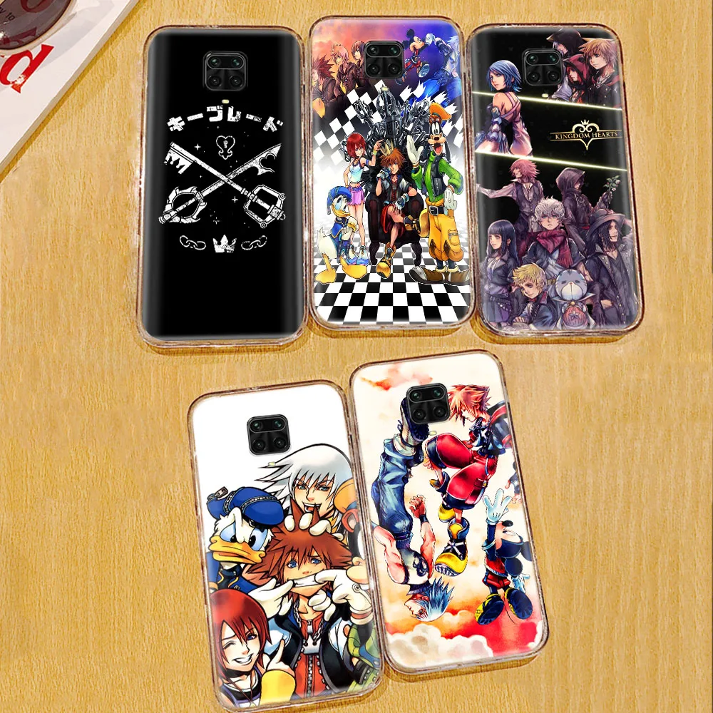 Custodia Trasparente Per Motorola Moto G7 G8 G9 Power G10 G20 G30 Play G200 Plus Kingdom Hearts