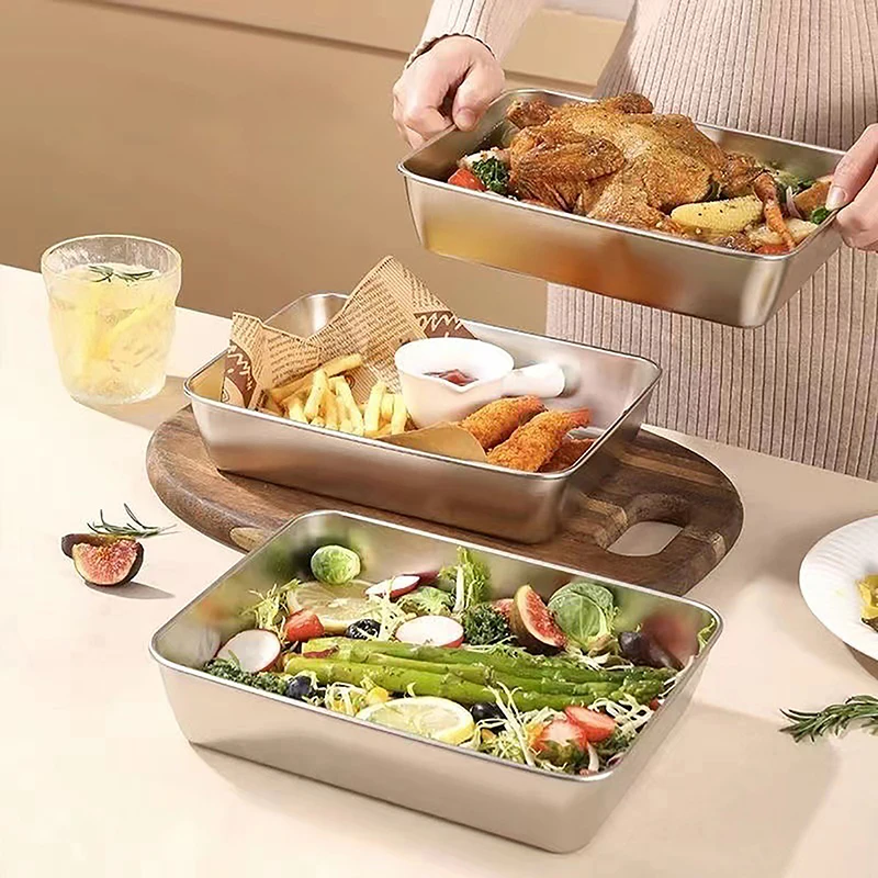 

Stainless Steel Food Storage Containers Multifunction Container High Quality Freezing Sealed Box