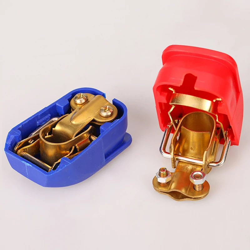 Auto Car 12V Battery Terminal Connector Switch Quick Release Connectors Quick Disconnect Terminals 2PCS for bmw ford vw battery terminals car battery accessories