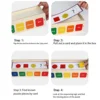 Toys Color&Shape Sorting Learning Matching Box for Baby Toddlers 1-3 Year Old,B 6