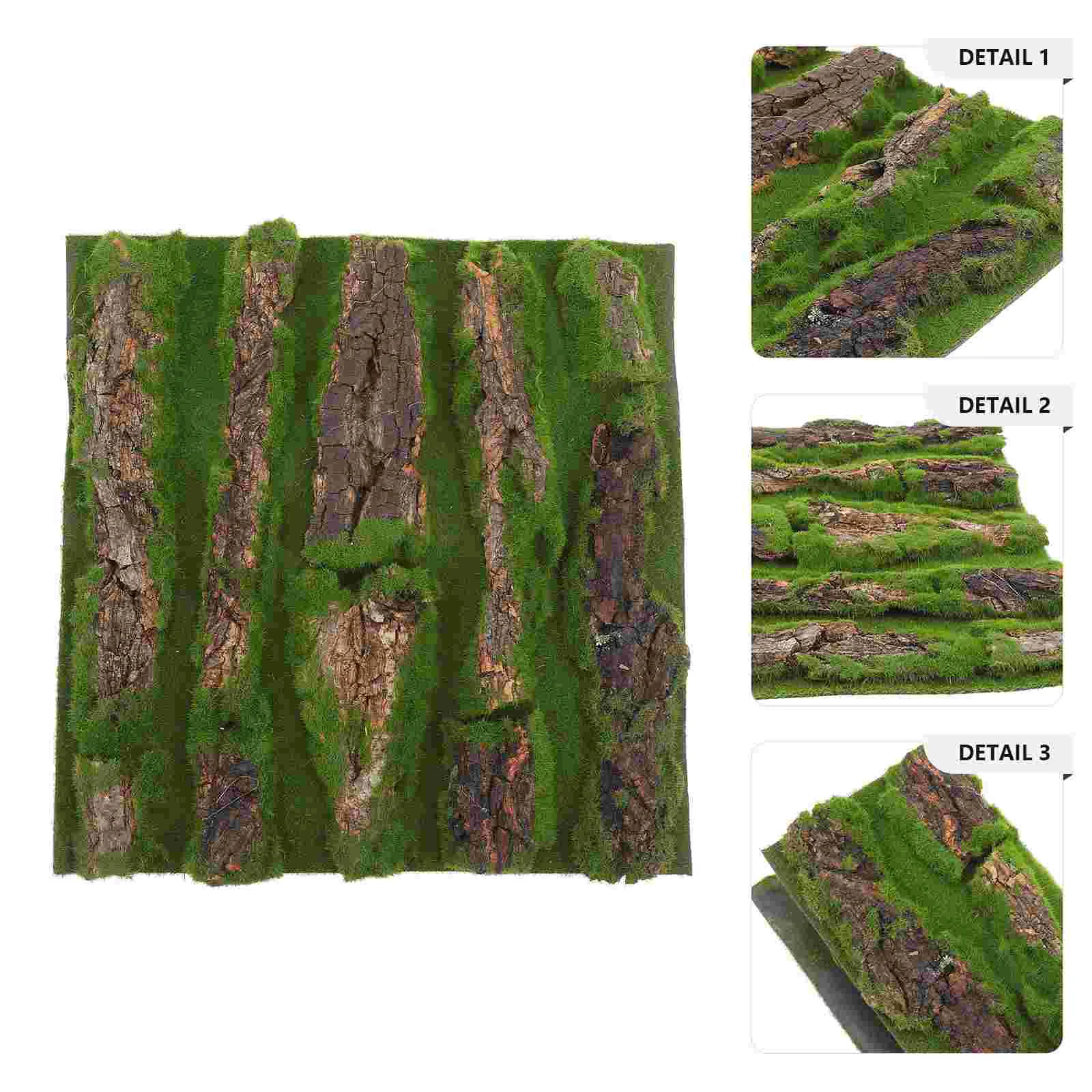 Bark Background Reptile Decor Tank Terrarium Cork Board Aquarium Bearded Dragon Box Wall Backdrop Landscaping Tile Decoration aquarium accessories