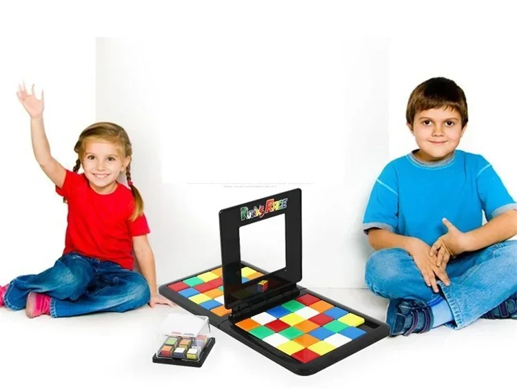 

[Забавный] Волшебный куб, игрушка, движущийся искусственный куб, игра против волшебной доски, развивающая игрушка-пазл для родителей и детей, подарок