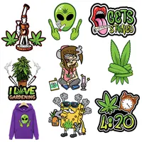 Buy Love Gardening Iron-On Patches | Clothing Decals | Aliens | Washable | Heat Transfer Thermal Sticker | Applique for Clothes | Online