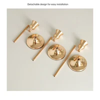 Vintage Elegant Metal Set of 3 Tabletop Candle Holders, Suitable for Wedding Anniversary, Home and Hotel Decoration 6