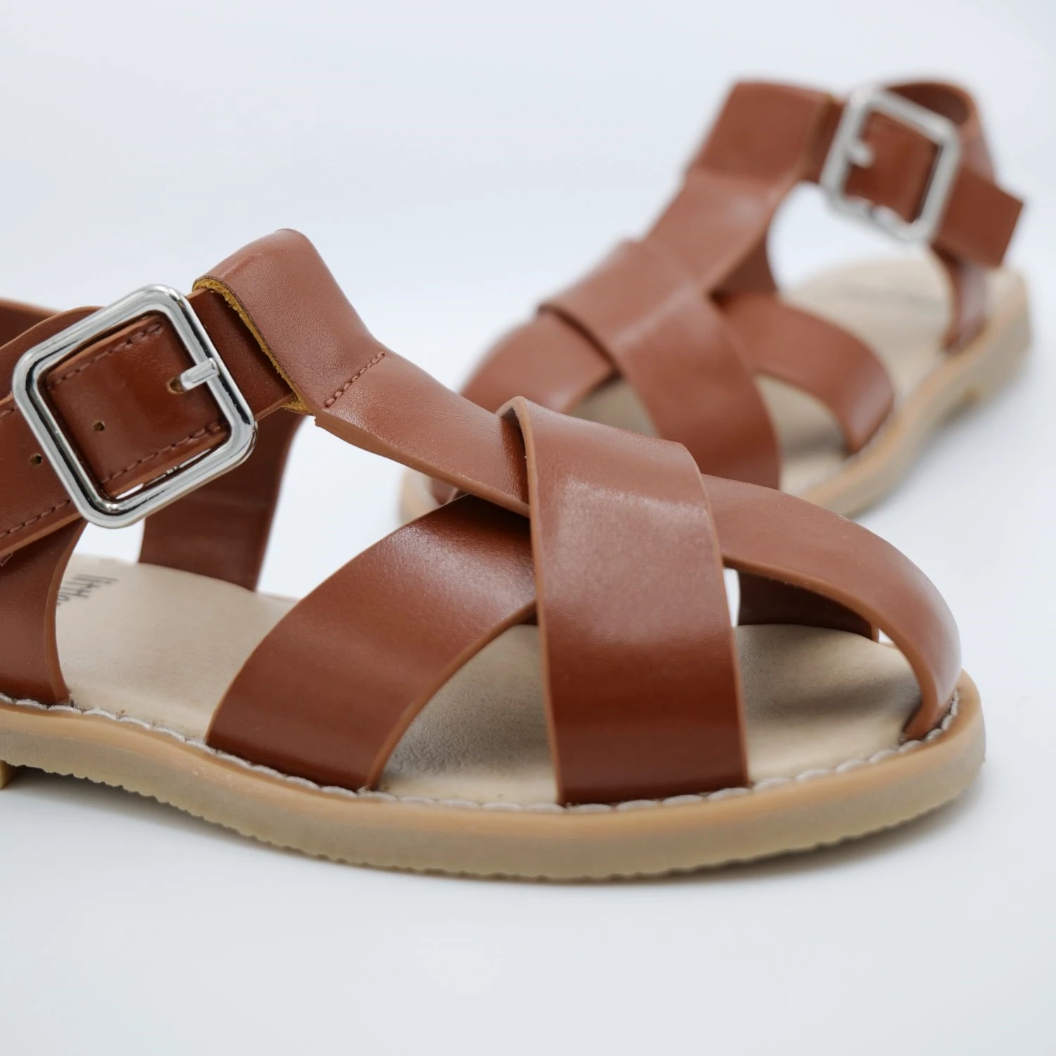 Genuine Leather Baby Boy's Sandals High Quality Cowhide Summer Girls casual Shoes non-slip Children's beach Sandals 3