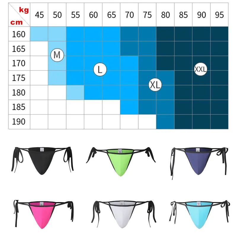 Mens Bikini Swimwear Swim Briefs Thong Swimming Trunks Lingerie swim trunks swim briefs For Man
