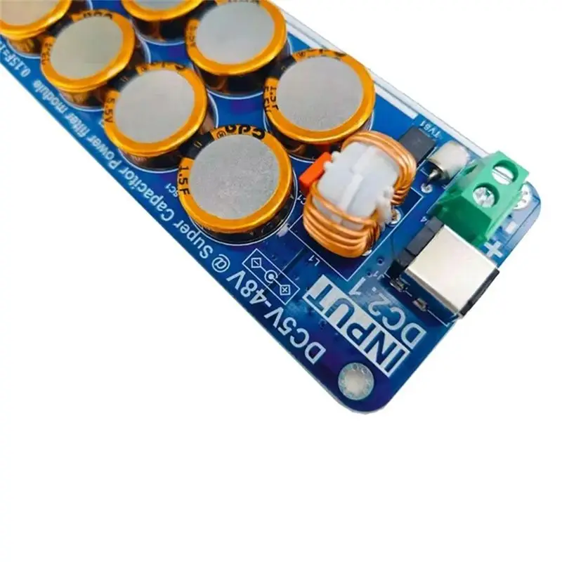 A72Z 5V-48V 10A 슈퍼커패시터 필터 보드 라즈베리 파이 헤드폰 앰프 DAC 앰프용 선형 스위칭 전원 공급 장치