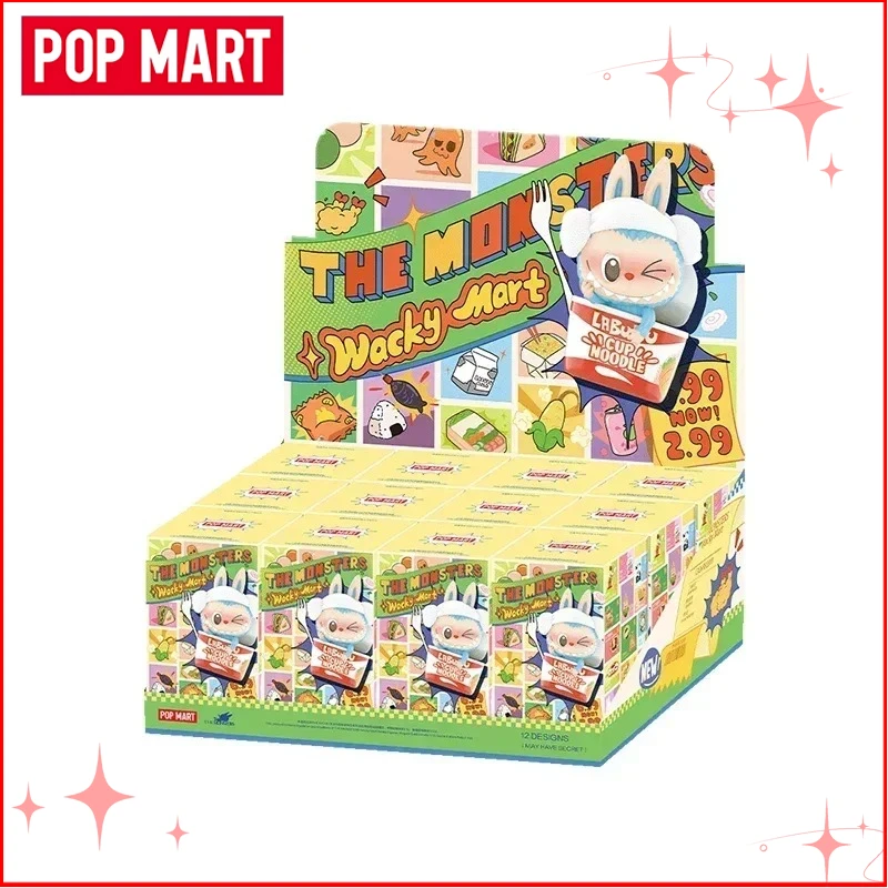 POPMART THE MONSTERS WACKY MART Series Blind Box Earphone Case