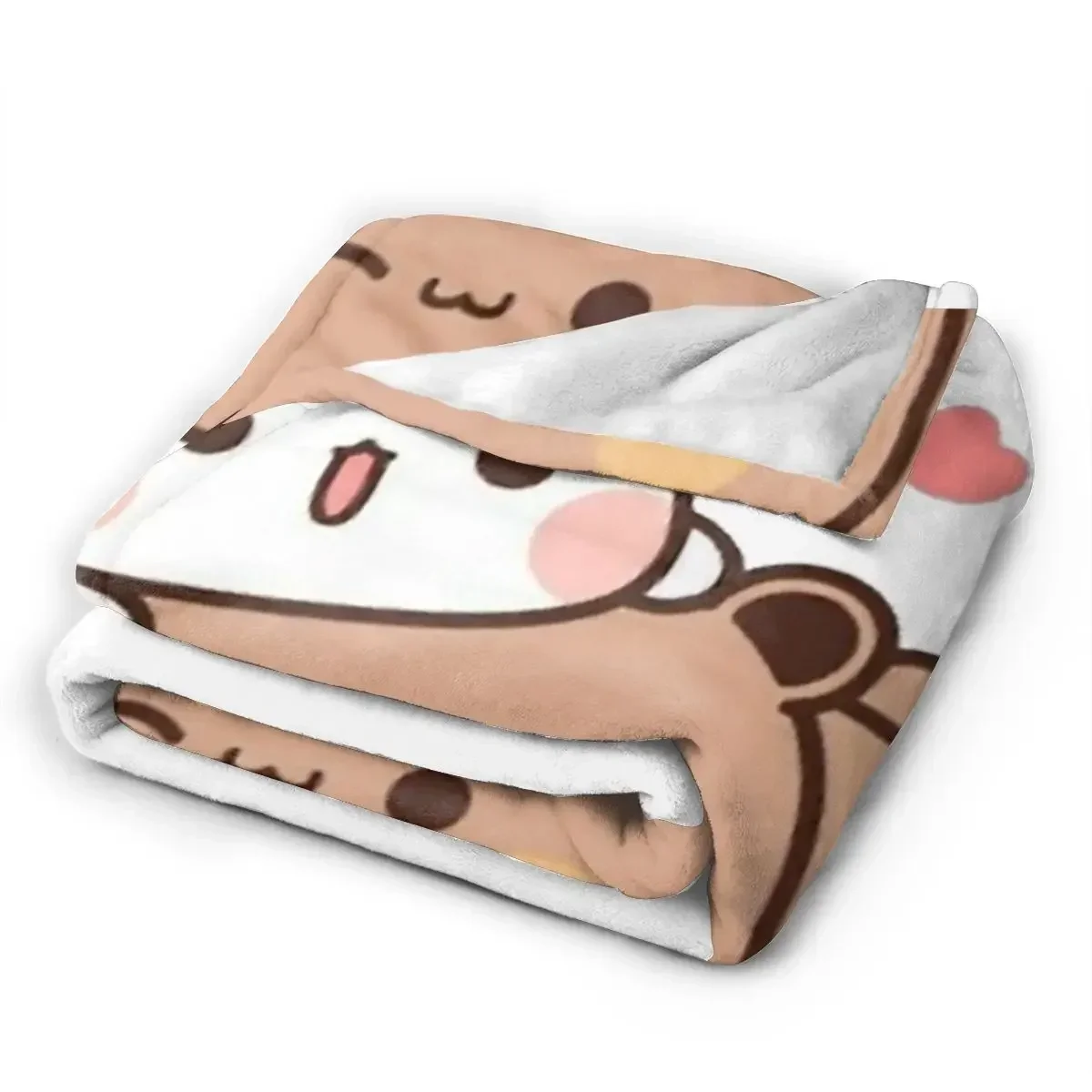 3D Print Baby Blanket Bubu Dudu Panda Bear Pattern Throw Blankets Daily for Beds Birthday Gift