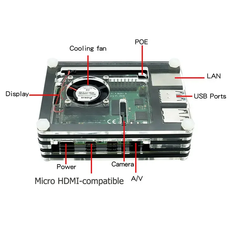Рисунок 6 - Raspberry Pi 4 Model B 4B RAM 1GB