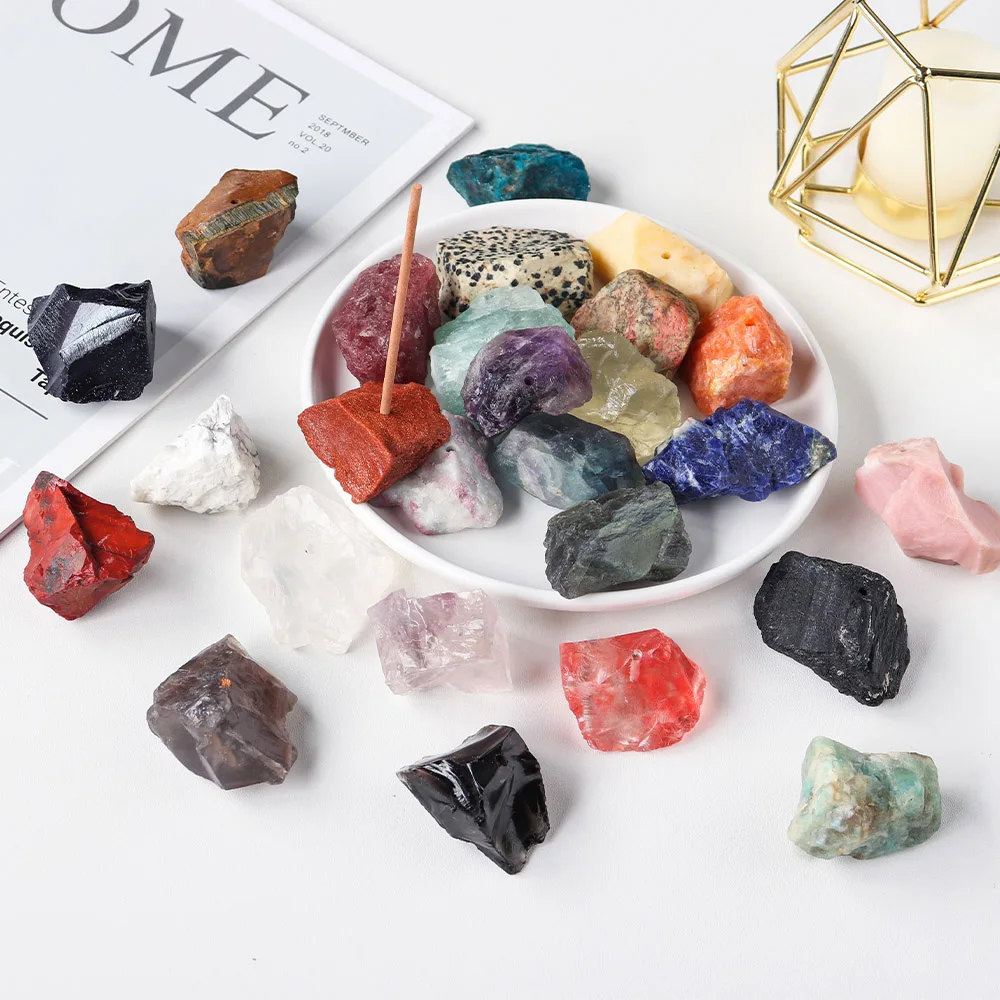 Stone Incense Stick Holder Crystal Incense Holder Natural Crystal