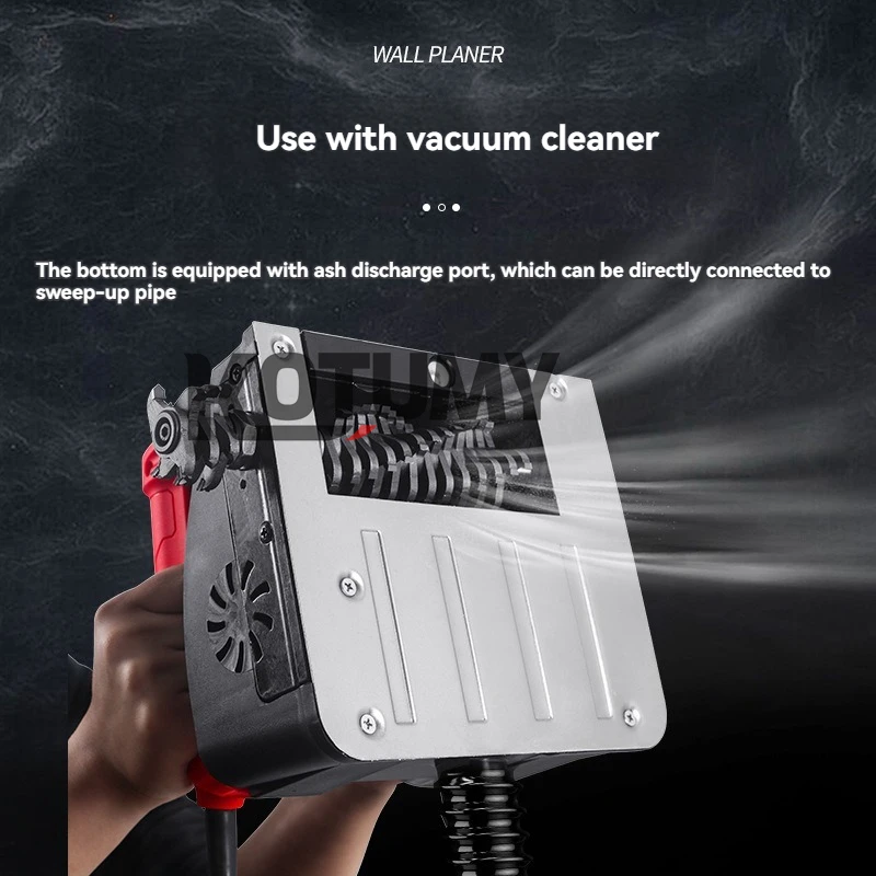 220V 110V Electric Wall Planer Wall Shovel Renovation Plane Rough Planer Old Wall Refurbishment Dust-Free Wall Planer 6