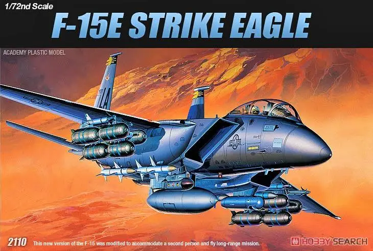 

Academy 12478 1/72 F-15E Strike Eagle (Plastic model)