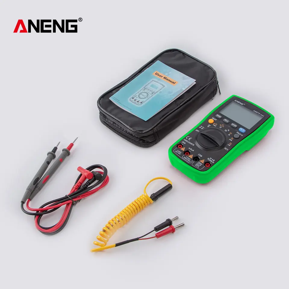 Digital Multimeter ANENG AN870 Profesional 19999 Counts True Rms AC/DC Voltage Current NCV Transistor Accurate Auto Range Tester image 9