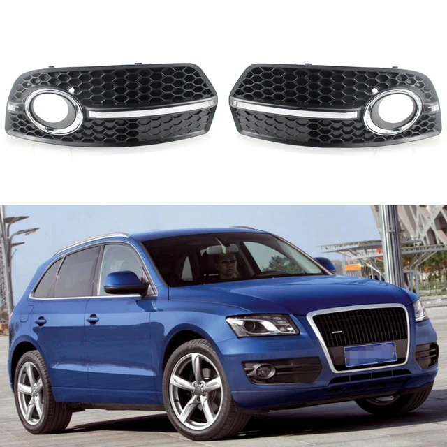 1 Pair Left Right Car Front Bumper Fog Light Cover Grille Chrome For Audi  Q5 2009 2010 2011 2012 Replacement Fog Lamp Grills - AliExpress