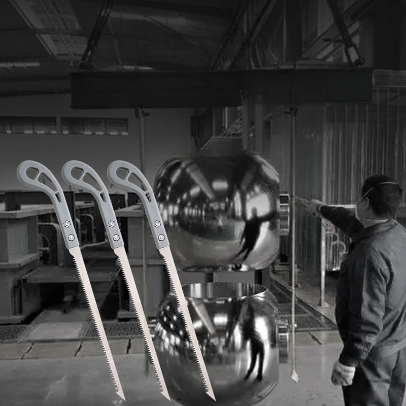 Mini Handsaw Garden Saw SK5 Steel Saw Tools Wooden Handle Woodworking Saw 340mm Convenient For Wall Panel Bending