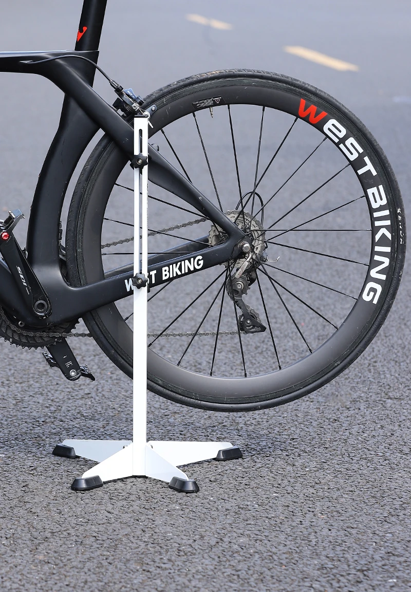 WEST BIKING Fahrradständer Abnehmbarer Verstellbarer Indoor-Fahrradhalter Fahrrad-Reparaturständer MTB Rennrad Zubehör – Detail 13