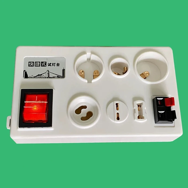 최신 LED 테스터 E27/B22/E14/GU10/G4-G9 전구 테스터 다목적 테스터 LED 전력 전압 테스터