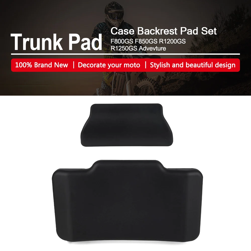 

For BMW F800GS F800 GS ADV R1200GS R 1200 GS ADV Motorcycle Trunk Pad Passenger Trunk Back Pad Set Full Coverage Large Sticker