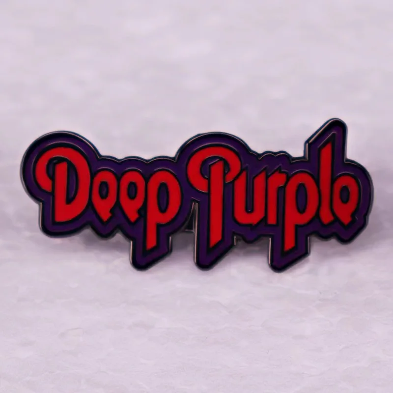 Pop Rock Jewelry Classic Music Band Logo Enamel Pin - Unique Fan Collection Badge Gift Accessories Wholesale