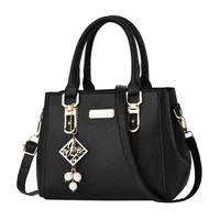 PU Leather Ladies Handbags Women Vintage Shoulder Bags Purse Tassel Messenger Bags Tote Shoulder Women's Crossbody Bag Trendy