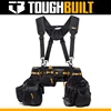 TOUGHBULIT TB-CT-101-5P 5pc Pro Contractor Tool Belt Set Fits 32-48" Waists 36 Pockets High-capacity Storage ToolBag 1