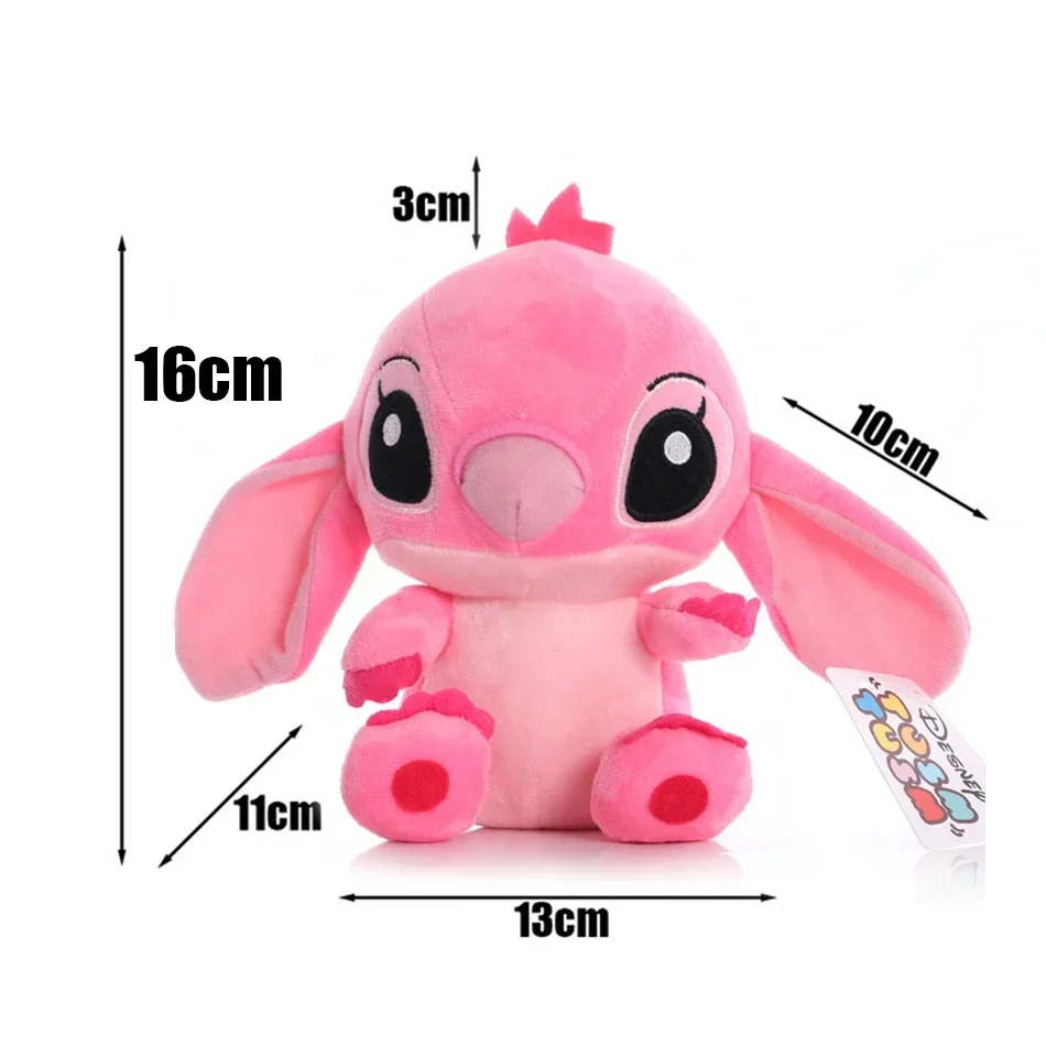 thumbnail image 1 of 12cm 20cm 25cm Stitch Stuffed Plush Models Cartoon Stuffed Plush Dolls Anime Plush Baby Toys Kawaii Kids Birthday Gift, 1 of 5