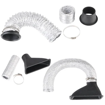 Universal Front Bumper Air Intake Funnel Kit 1